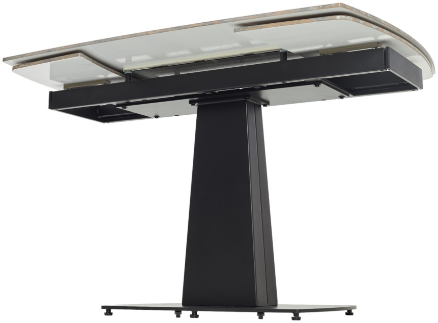 Стол BALDE 120 GLOSS AMBER JADE SOLID CERAMIC / BLACK, ®DISAUR фото 9
