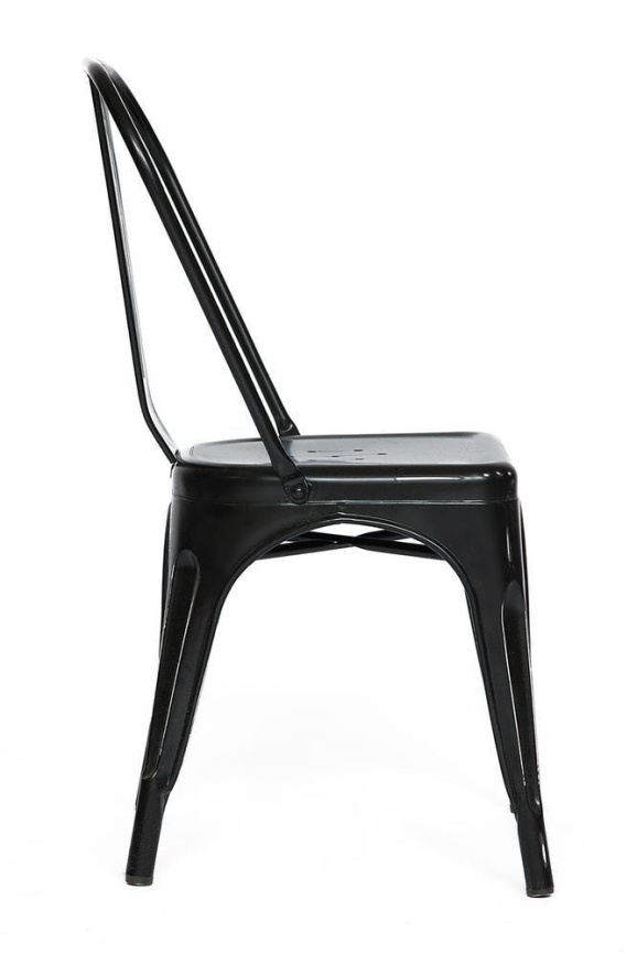 Стул LOFT CHAIR (mod. 012) / 1 шт. в упаковке металл, 45*35*85см, черный/black vintage фото 3