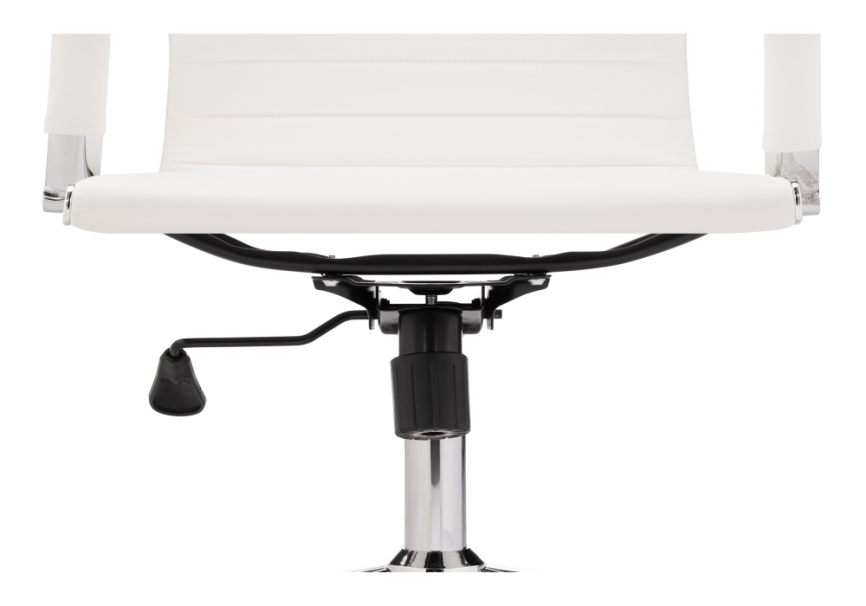 Компьютерное кресло Reus pu white / chrome фото 10