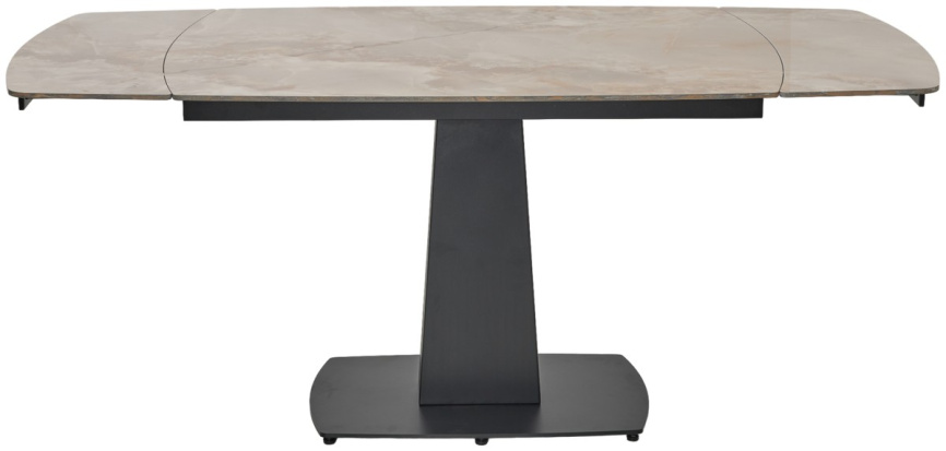 Стол BALDE 120 GLOSS AMBER JADE SOLID CERAMIC / BLACK, ®DISAUR фото 10