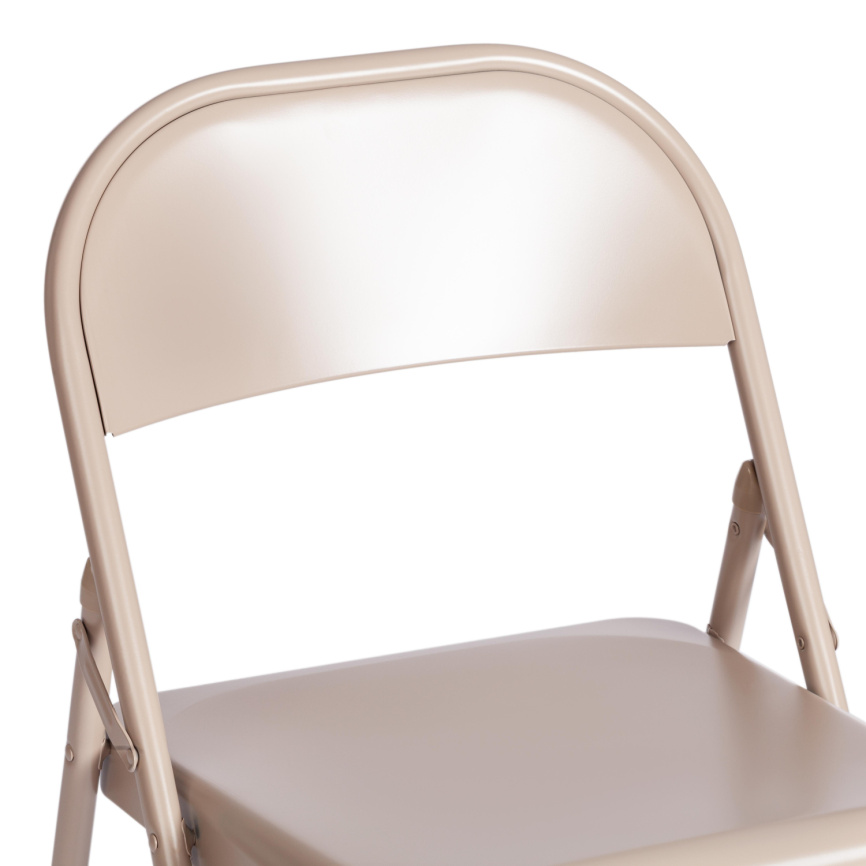 Стул складной FOLDER (mod. 3023(II)) металлический, 46,5 x 48 x 75, 7-beige фото 6