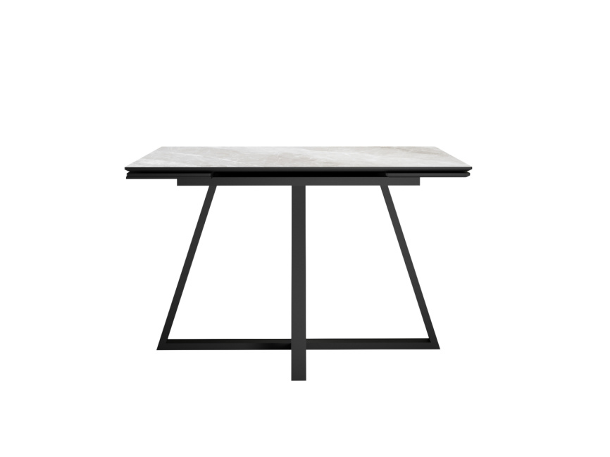 Стол DikLine SKF120 Керамика Belgium Grey Polished/подстолье черное/опоры черные, фото 9
