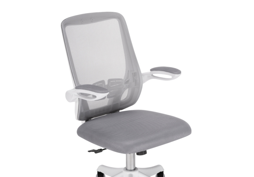Компьютерное кресло Salem gray / white фото 6