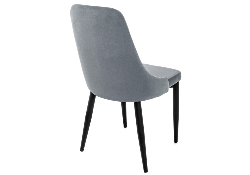 Стул на металлокаркасе Kora gray / black фото 4