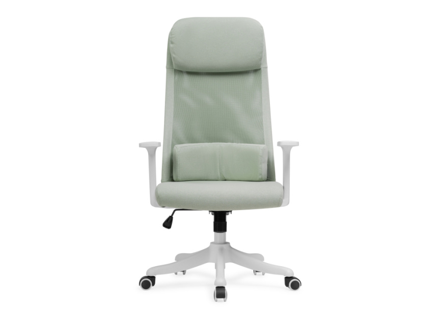 Компьютерное кресло Salta light green / white фото 2