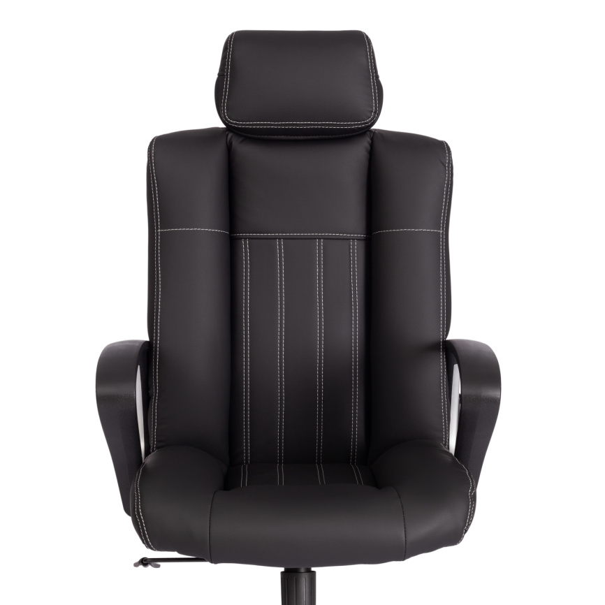 Кресло Оксфорд/Oxford хром кож/зам, черный, 36-6 фото 6