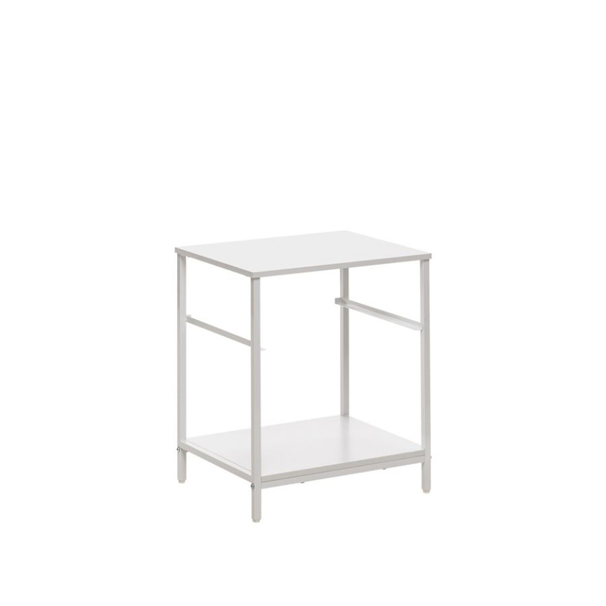 Тумба прикроватная "Линкс" с 1 ящиком и полкой (каркас Белый / ящики Белый) фото 4