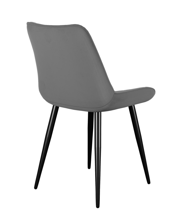Стул DikLine 226 поворотный B22 GREY, ножки черные фото 2