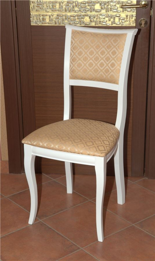 Стул "Кентавр" (Белый/ткань Santa Beige) фото 5