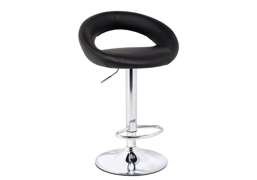 Барный стул Oazis black / chrome фото 1