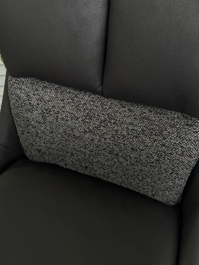 Стул ЛЕРОЙ (LEROY) 360 град. поворот, цвет СЕРЫЙ Maison 99# / OTE COBBLE 457 / черный, ®DISAUR фото 2