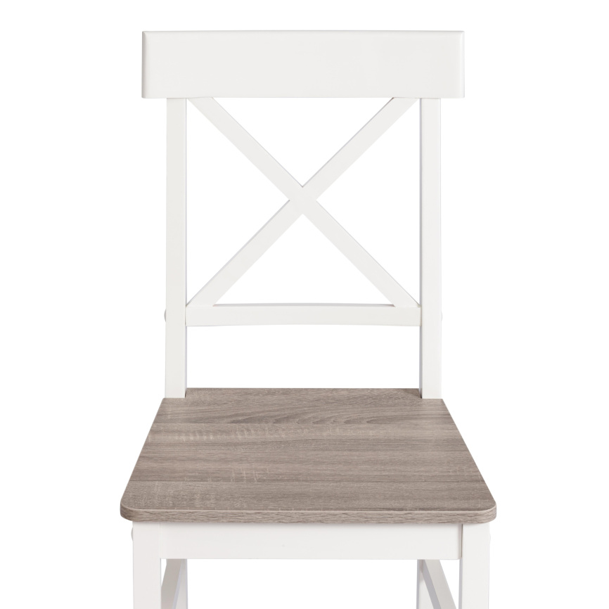 Обеденный комплект Хадсон (стол + 4 стула)/ Hudson Dining Set (mod.0104) МДФ/тополь/меламин, стол: 1 фото 9