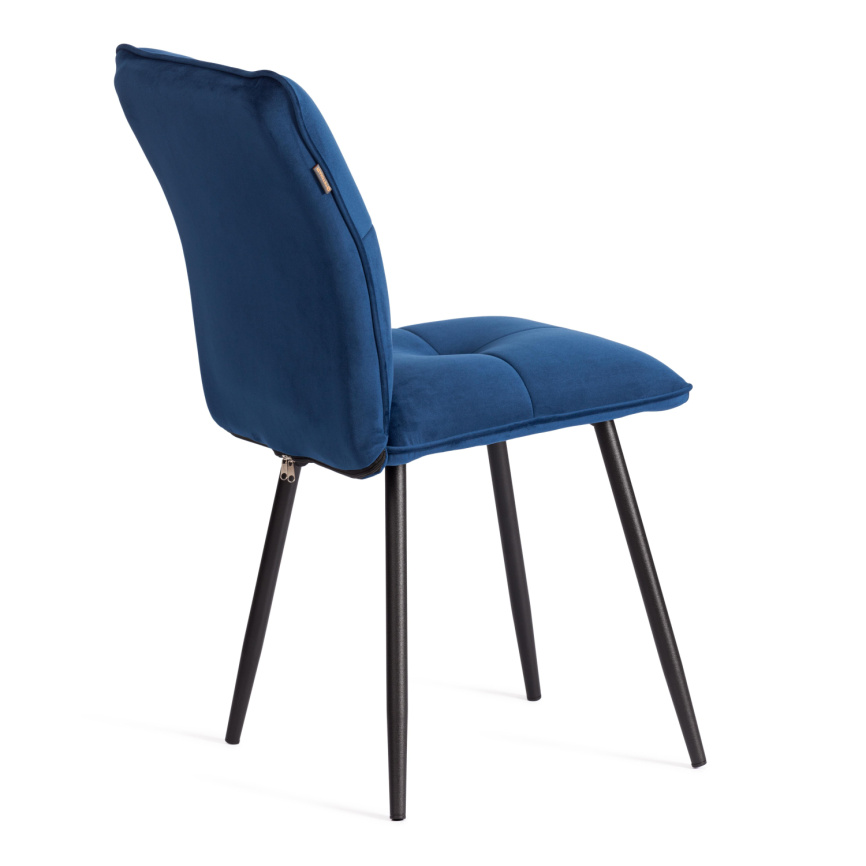 Стул обеденный Sweet LT, велюр, Blue (синий), 41х55х88 см фото 9