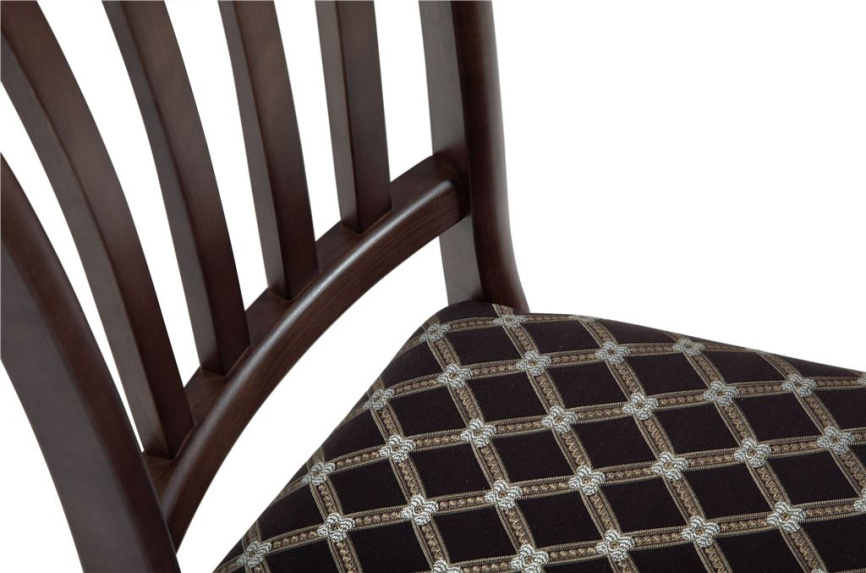 Стул Ланна (тон 317 темно-коричневый/ткань Афитап компаньон коричневый) фото 4