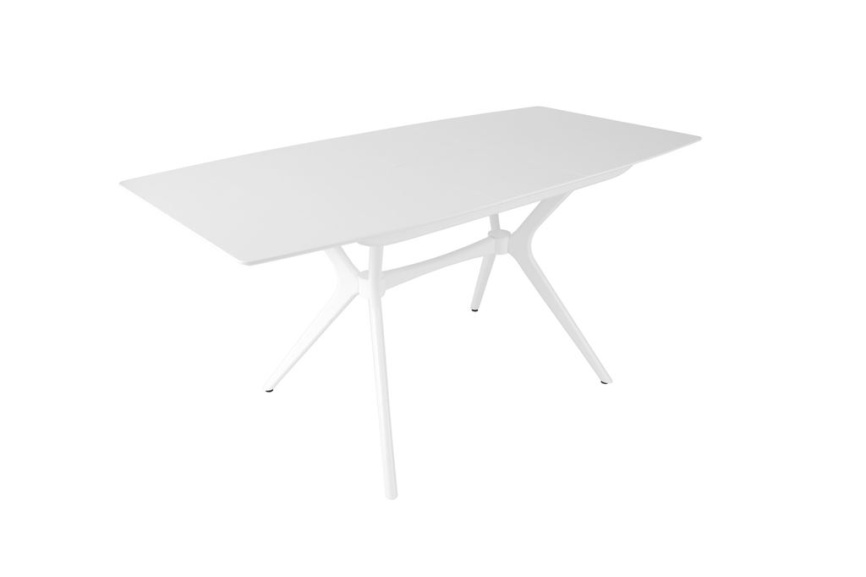 Стол Марко (1300*820+320/цвет столешницы Белый/цвет ножек Белый) фото 2