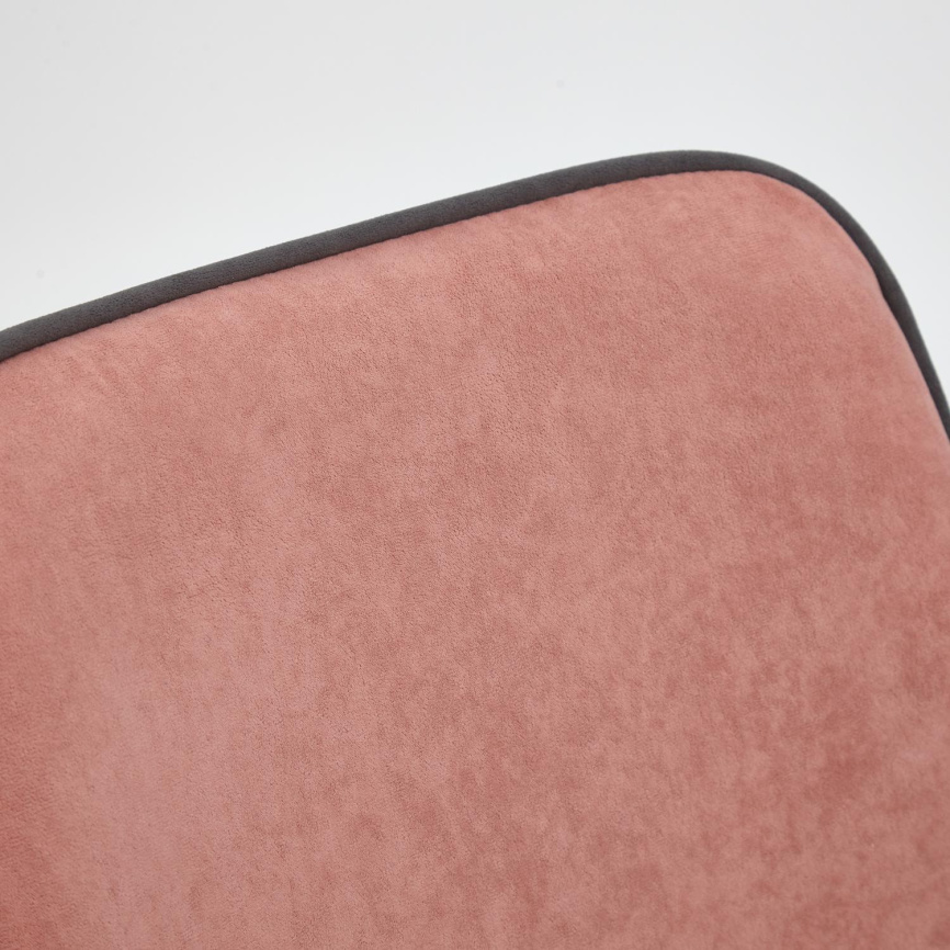 Кресло Стайл/Style флок , розовый, 137 фото 10