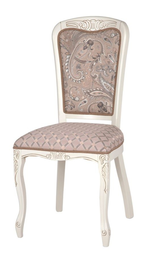 Стул Мартин (тон 308 + патина золото/ткань Афитап розовый/компаньон) фото 3