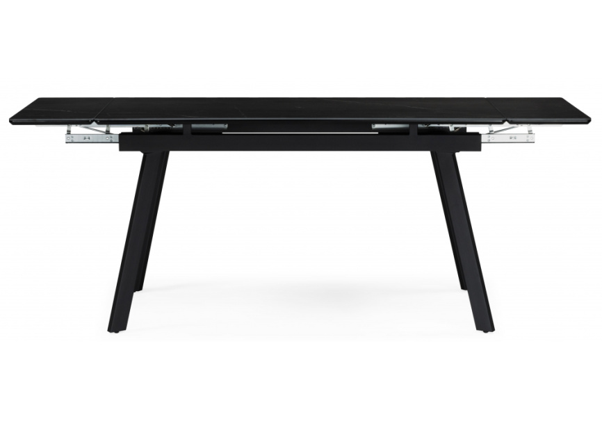 Керамический стол Норман 140(200)х80 черный мрамор shakespeare black / черный фото 2