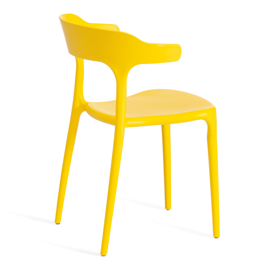 Стул TON (mod. PC33) / 1 шт. в упаковке пластик, 49 x 52 x 74 см, Yellow (Желтый) 11 фото 5