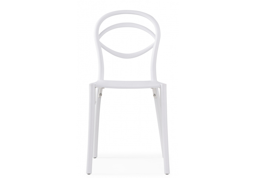 Пластиковый стул Simple white фото 4