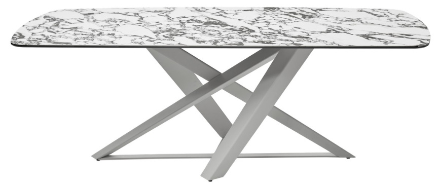 Стол VICENZA 220 BULGARI WHITE, керамика / белый, ®DISAUR фото 10