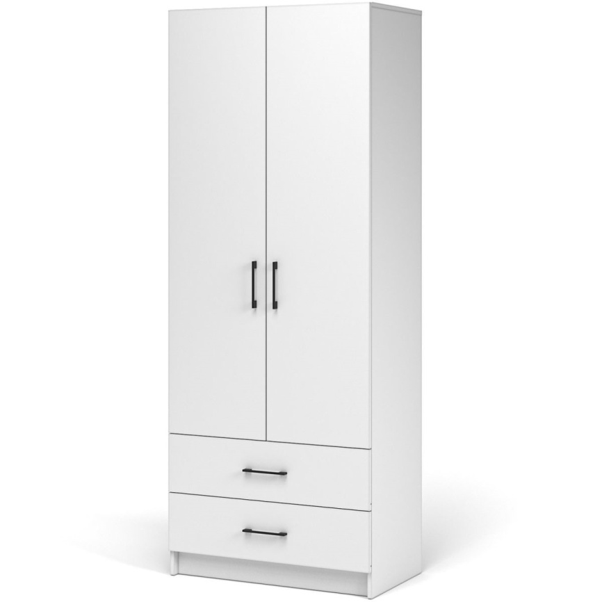 Шкаф «Чикаго» 2д2ящ, белый фото 6