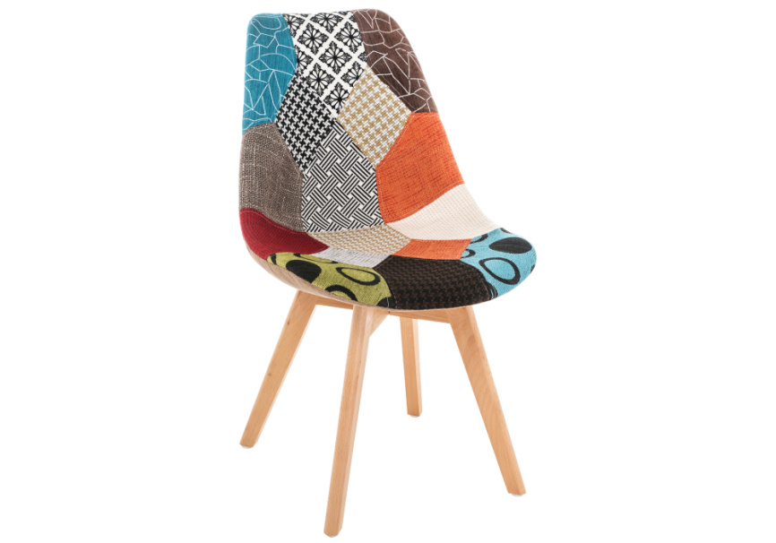 Стул деревянный Mille fabric multicolor фото 9