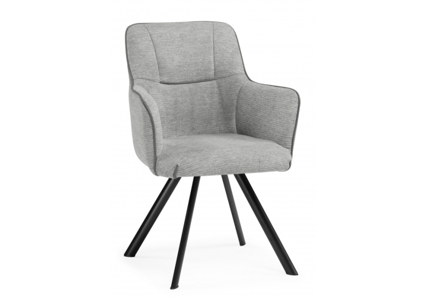 Стул на металлокаркасе Elis gray / dark gray / black фото 1