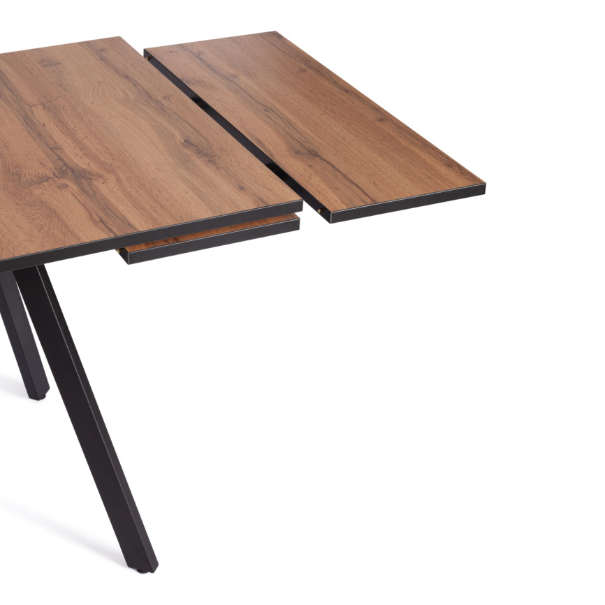 Стол VIGO ЛДСП/HPL/металл,  120 x 80 x 30 х 30 х 75 см, Дуб Вотан/чёрный фото 8