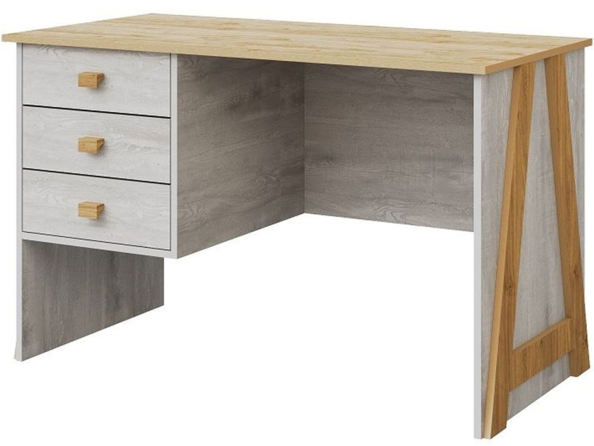 Стол «Скандинавия 3Я» КМК 0905.20, Бетон пайн светлый/Дуб Наварра фото 3