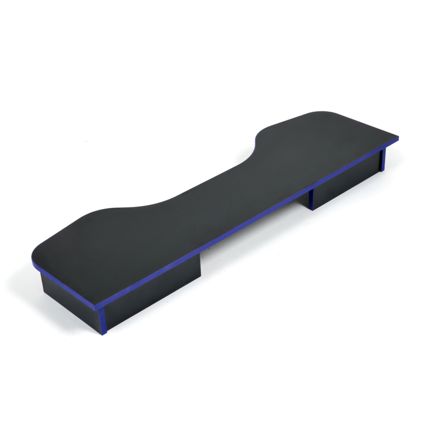 Надстройка Страйктоп/Striketop (120) Нео/Neo black/blue, черный/синяя кромка фото 1