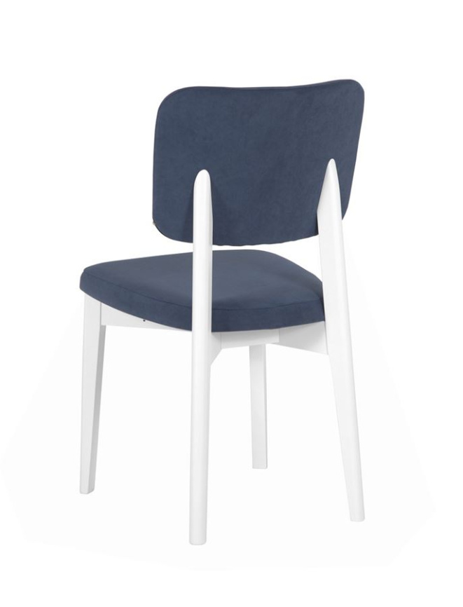 Стул "Орион" (Белая эмаль / ткань Classic Blue) фото 3