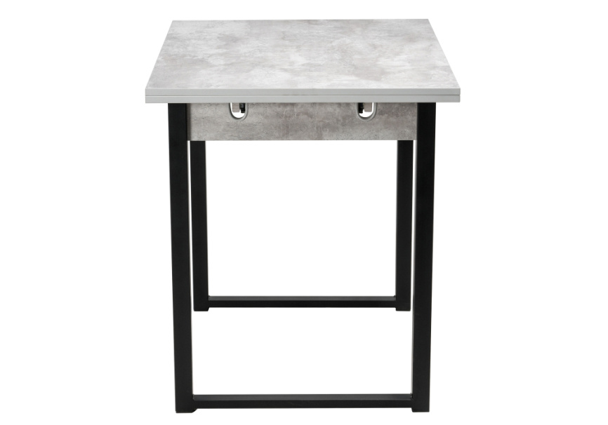 Стол деревянный Форли бетон / черный матовый фото 6