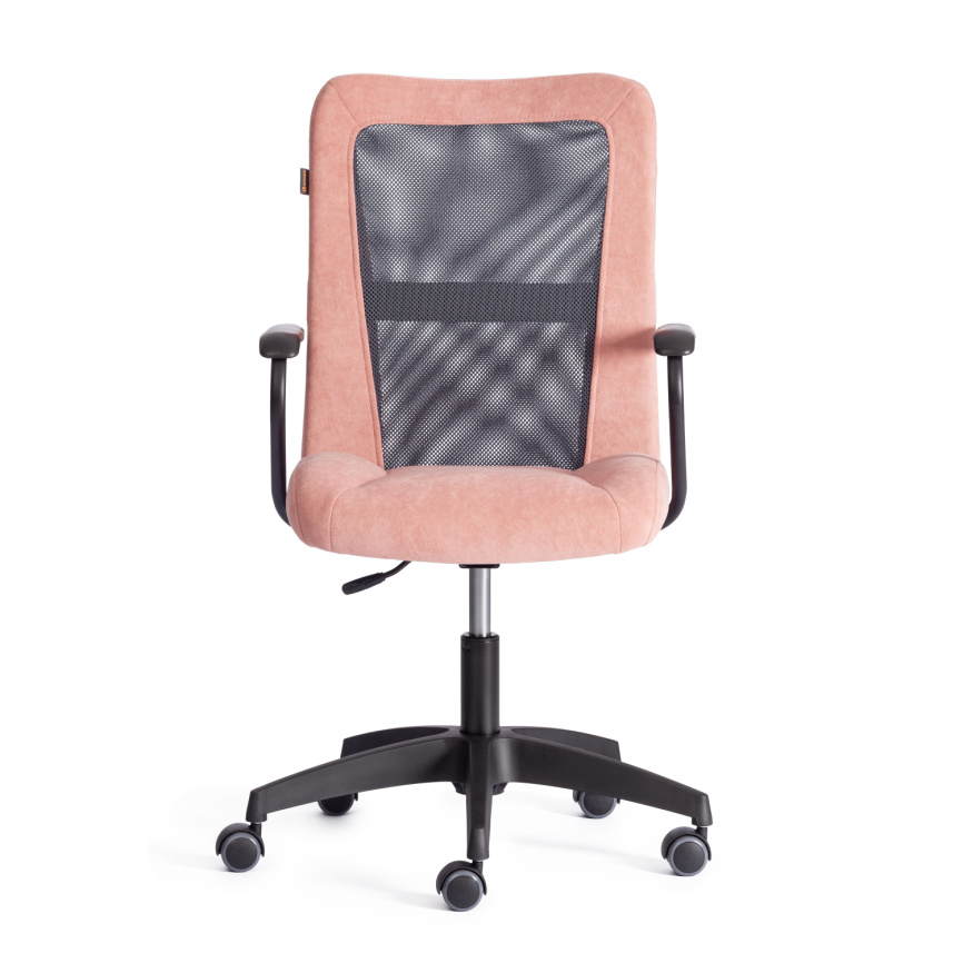 Кресло Стафф/Staff флок/ткань, розовый/серый, 137/W-12 фото 5