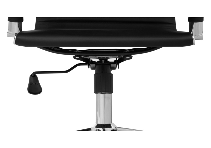 Компьютерное кресло Reus pu black / chrome фото 8