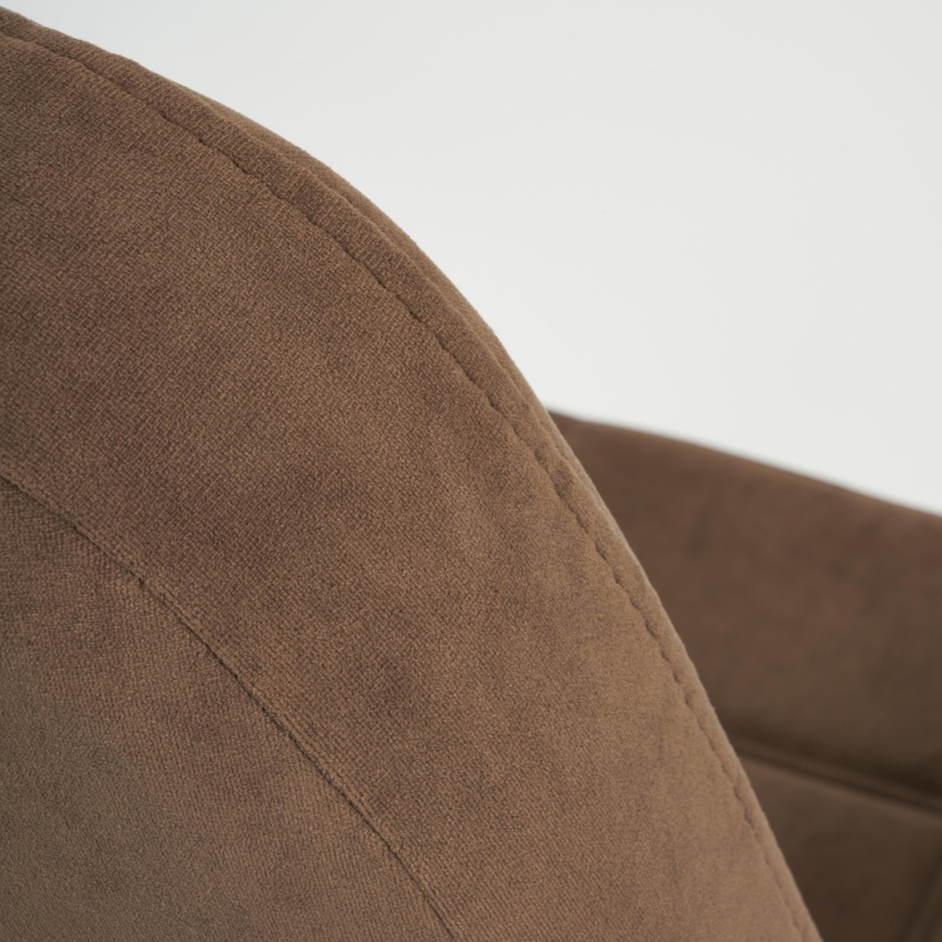 Кресло СН747 флок , коричневый, 6 фото 11