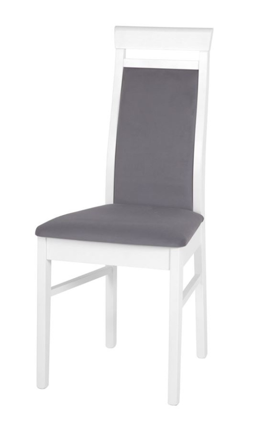 Стул Беррен (тон 304 белый/ткань Баланс 996) фото 3