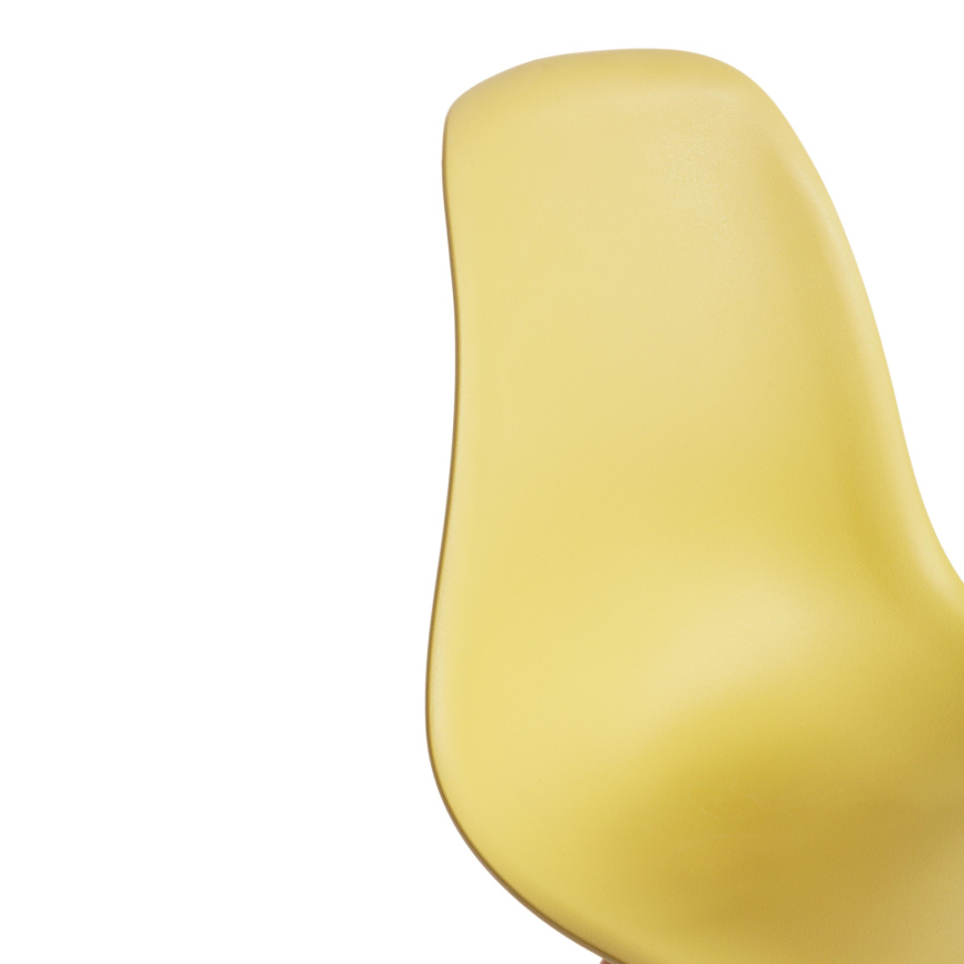 Стул CINDY (EAMES) (mod. 001) дерево бук/металл/сиденье пластик, 51x46x82см, оливковый 66012 фото 7