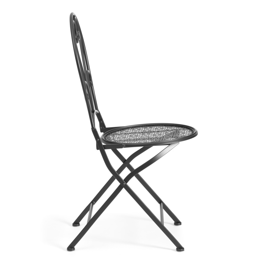 Стул Love Chair (PL08-11140) стальной сплав, черный, 40х47,5х94 см фото 2
