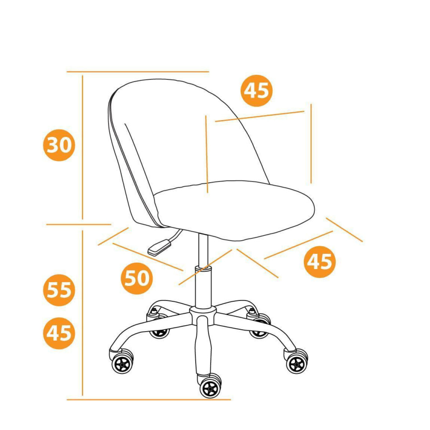 Кресло Мелоди/Melody флок , бежевый, 7 фото 10