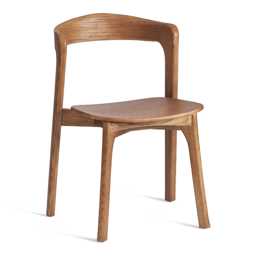 Стул ASGARD дерево вяз, Груша (№3), 48х43х76 см фото 1