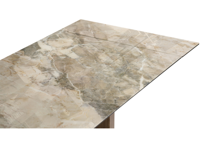 Стол стеклянный Монерон 200(260)х100х77 каталония / орех кантри фото 6