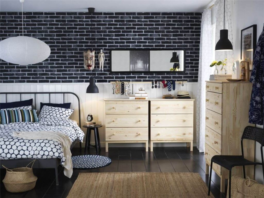 Комод "Тарва Т-5" 5 ящиков (натуральный) фото 2