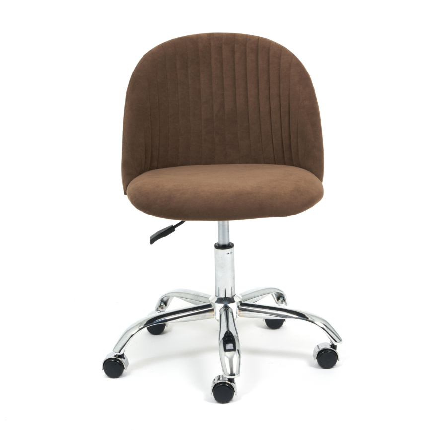 Кресло Мелоди/Melody флок , коричневый, 6 фото 4