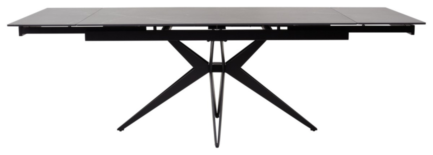 Стол FORIO 160 MATT BLACK MARBLE SOLID CERAMIC / BLACK, ®DISAUR фото 8