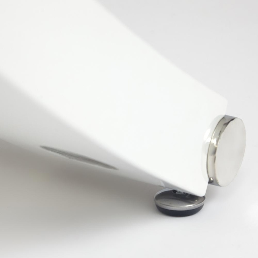 Стол ARNO (mod.EDT-H016) мдф high gloss, закаленное стекло, металл, 120х80х75см, Белый (White) фото 2