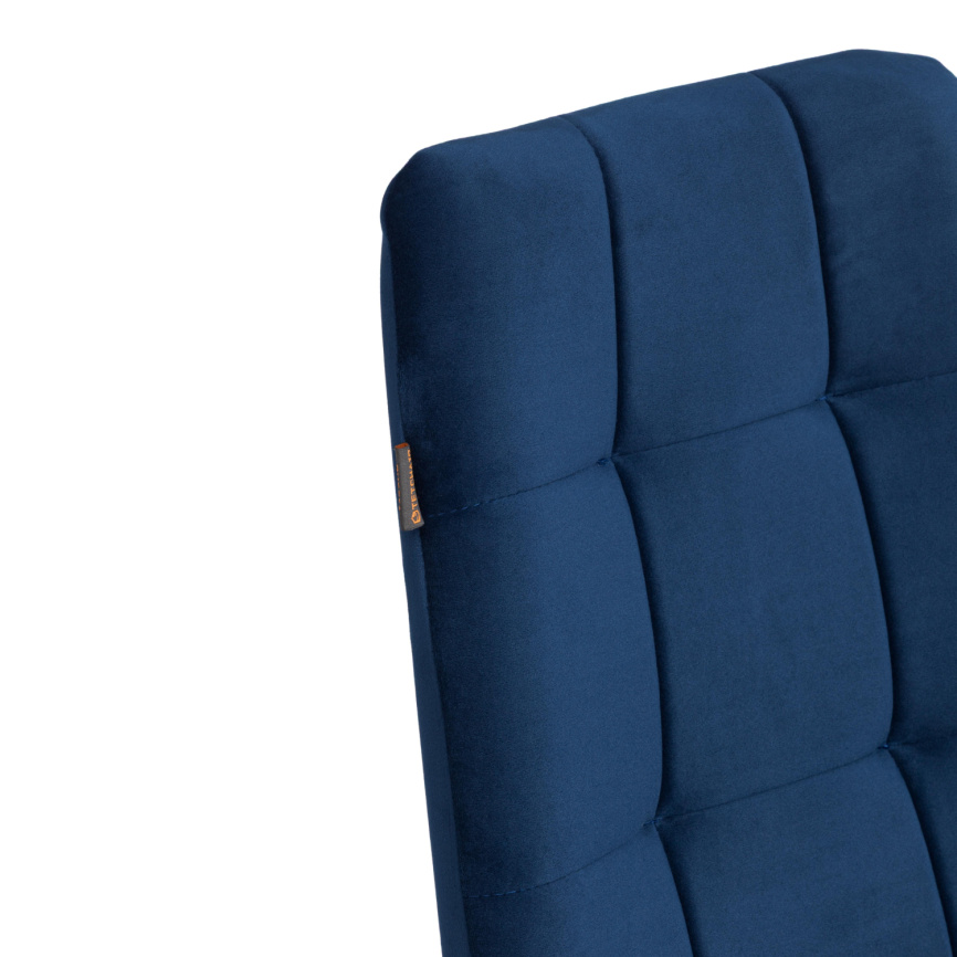 Стул обеденный Asti TREND, велюр, Blue (синий), 47х54х86 см фото 10