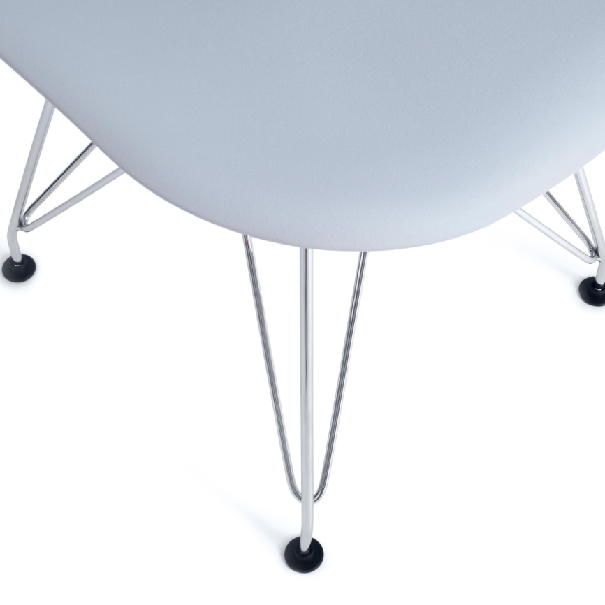 Стул CINDY IRON CHAIR (EAMES) (mod. 002) / 1 шт. в упаковке металл, пластик, 51x46x82,5, серый фото 6
