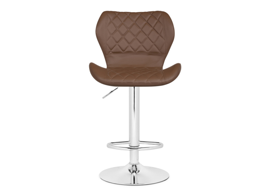Барный стул Porch brown / chrome фото 2