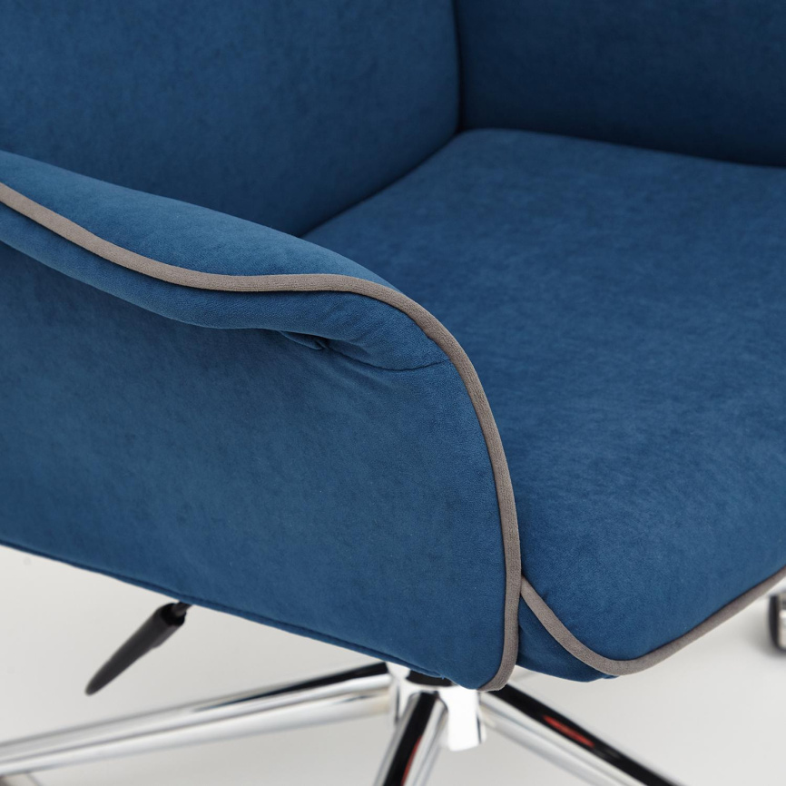 Кресло Шарм/Charm флок , синий, 32 фото 11